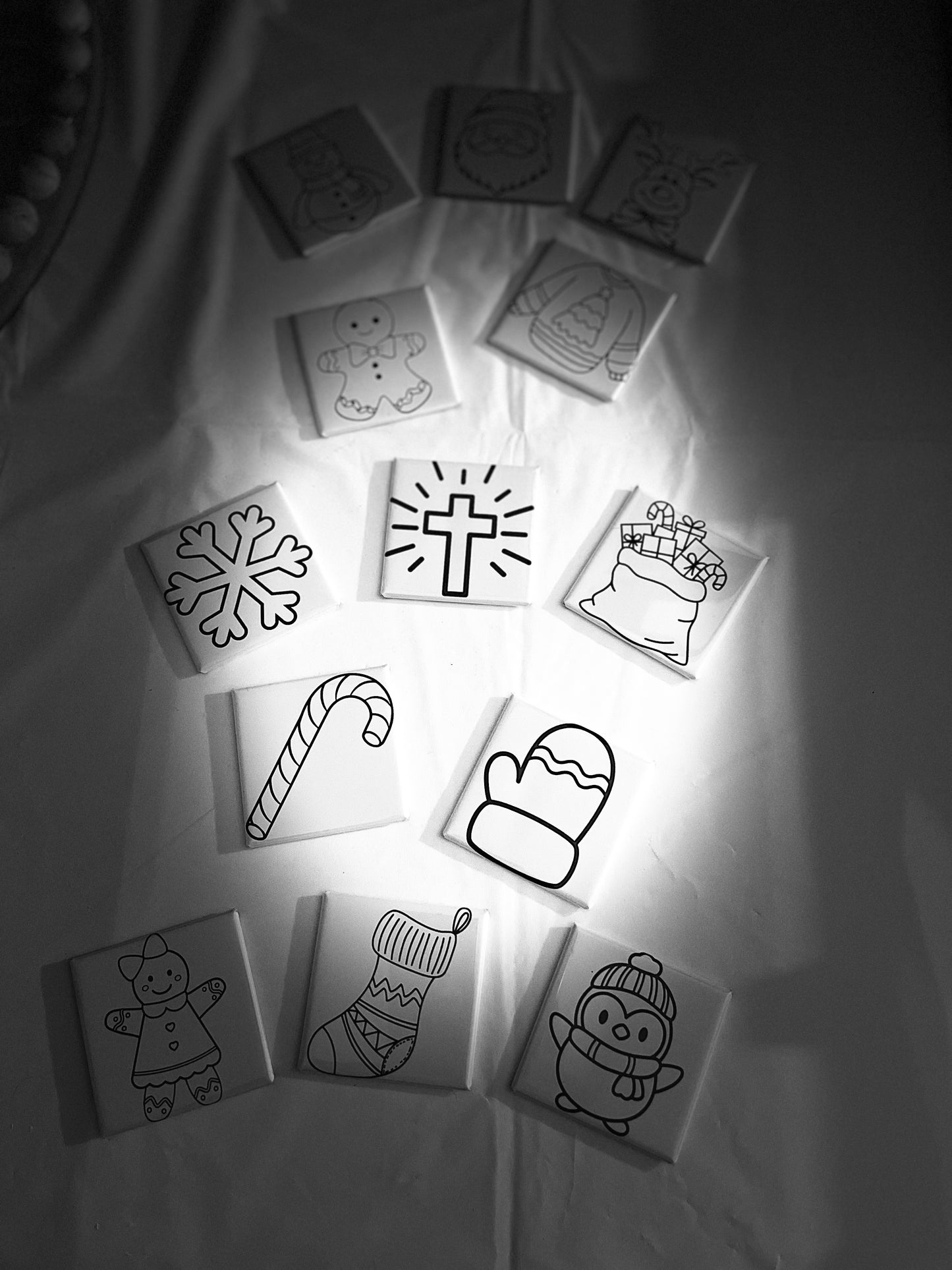 9-Christmas dry eraser set