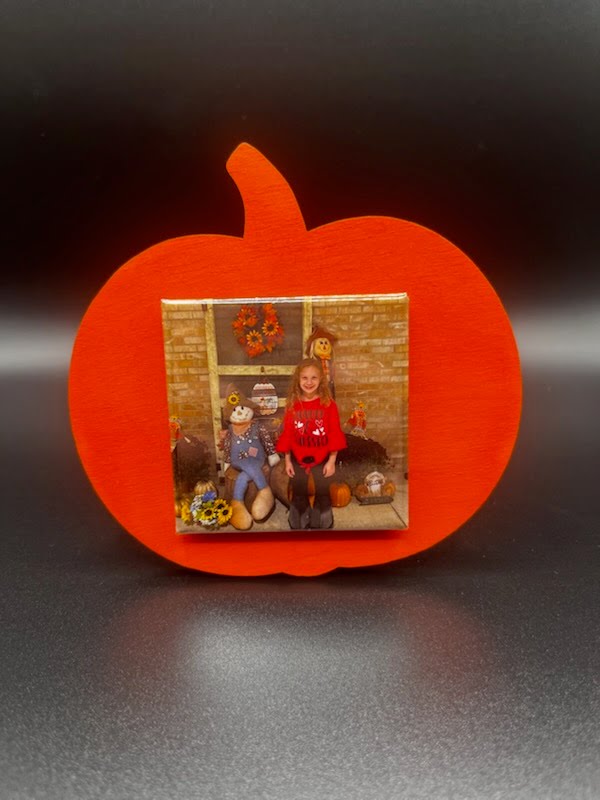 Pumpkin Photo Magnet