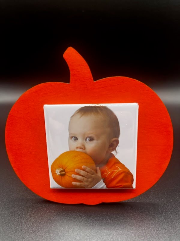 Pumpkin Photo Magnet